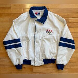 Vintage USA Olympic Swingster Jacket Coat Men’s Size L